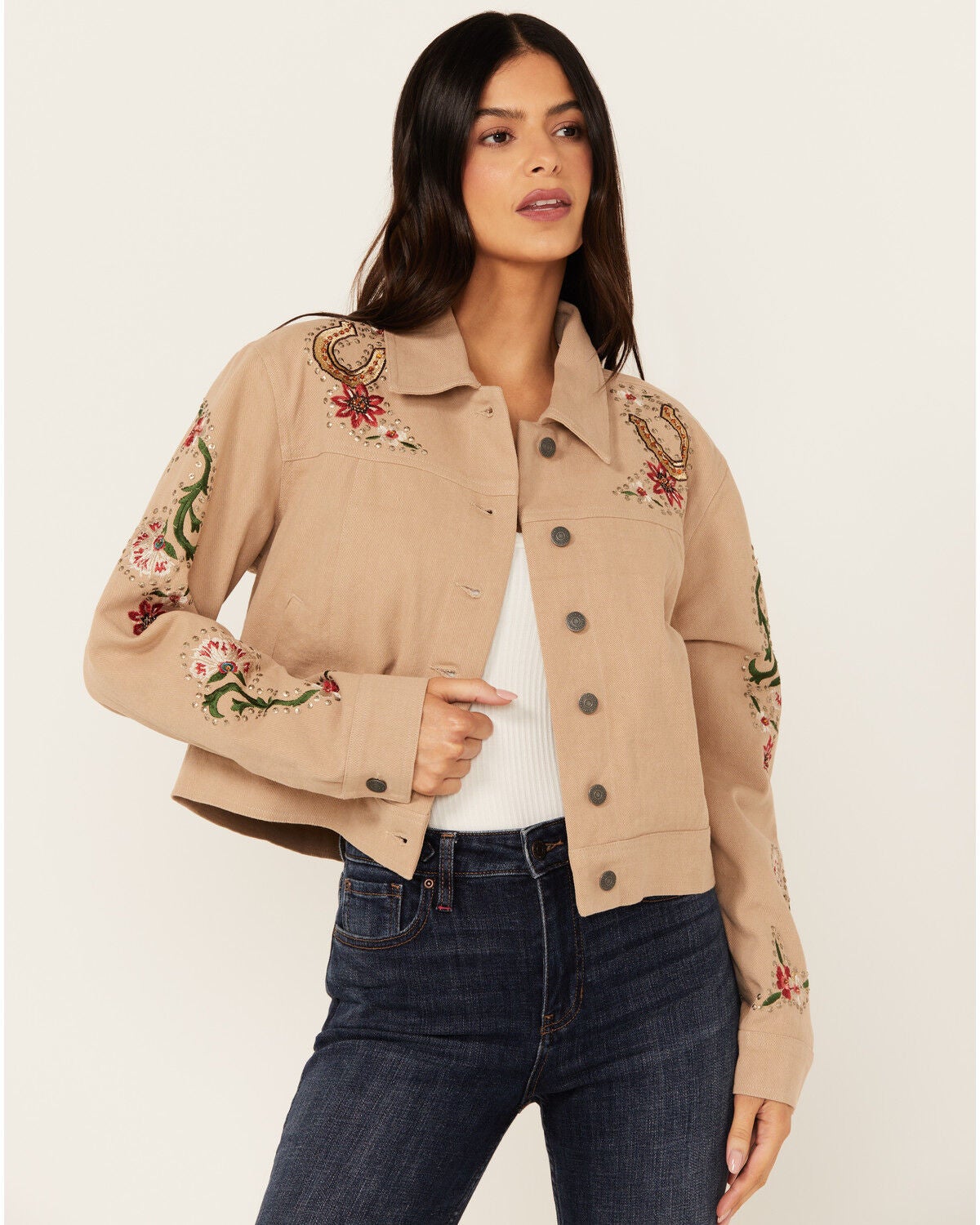 Image #2 - Idyllwind Women's Yancey Embellished Lightweight Jacket, , hi-res