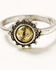 Image #5 - Shyanne Women's Cactus Rose Longhorn 5-Piece Ring Set, Silver, hi-res