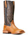 Image #1 - Ariat Men's Haywire Exotic Ostrich Western Boots - Broad Square Toe, Beige, hi-res