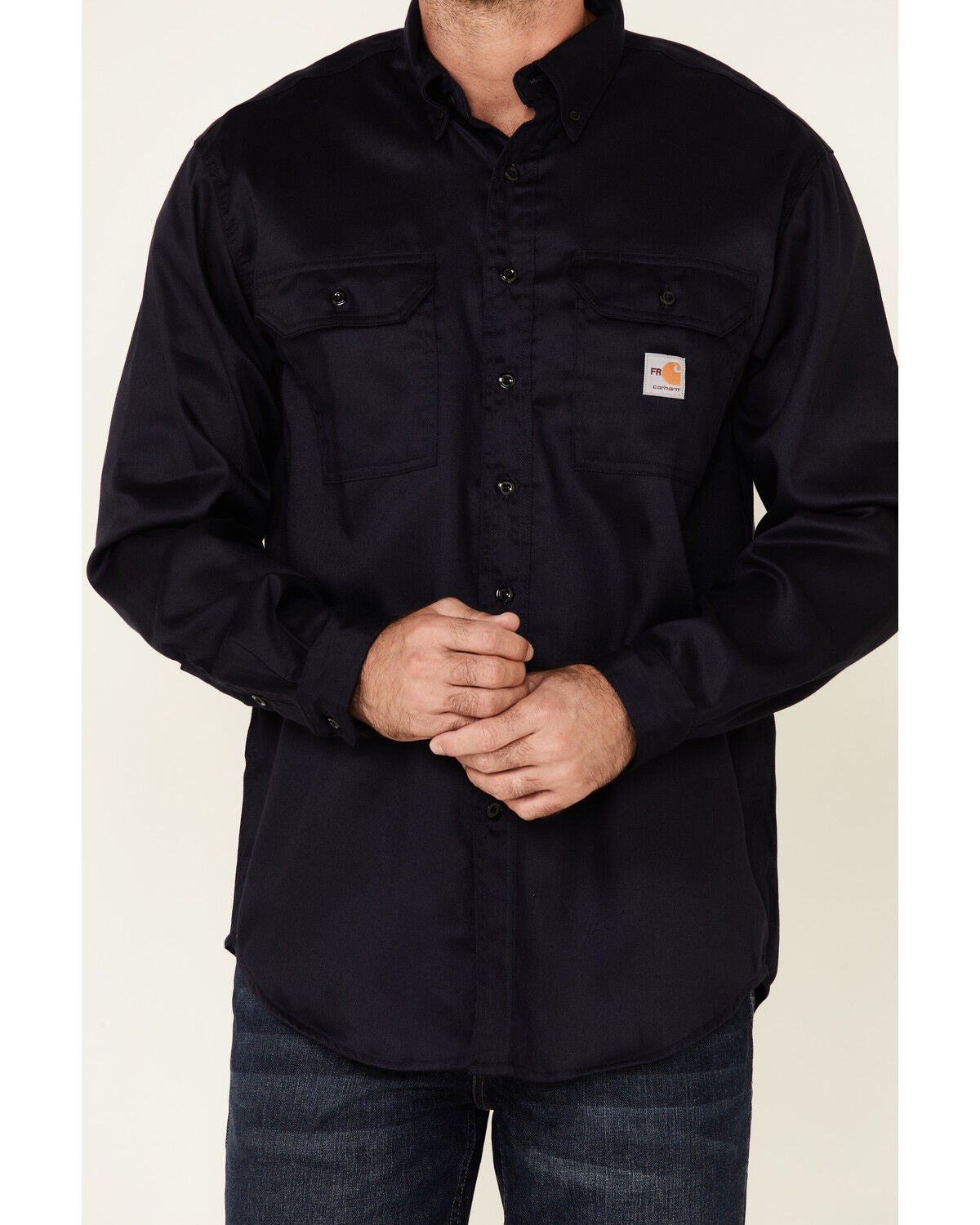 Image #4 - Carhartt Men's FR Dry Twill Long Sleeve Work Shirt, , hi-res