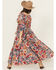 Image #4 - Free People Women's Dixie Floral Print Maxi Dress, Indigo, hi-res