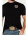 Image #3 - Cowboy Hardware Men's Wise Ass Saloon Short Sleeve T-Shirt, Black, hi-res