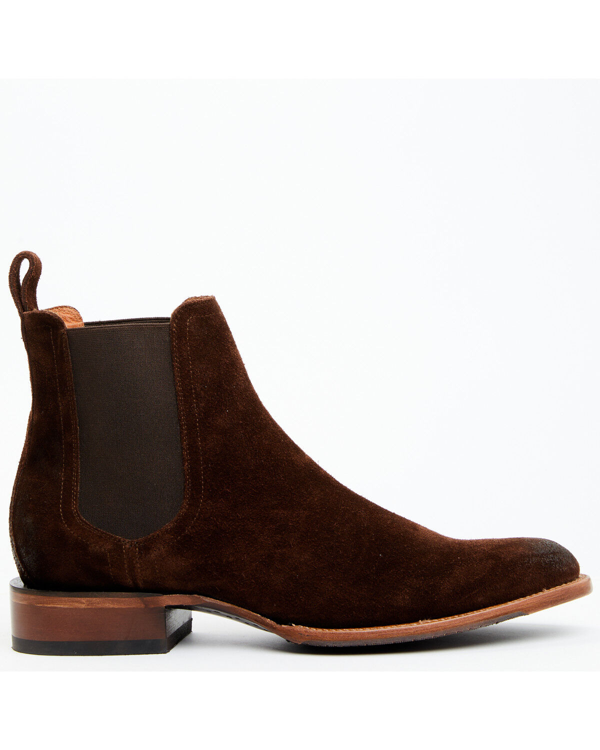 Image #2 - Cody James Black 1978® Men's Franklin Chelsea Ankle Boots - Round Toe, Chocolate, hi-res