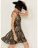 Image #2 - Angie Women's Knot Front Mini Dress, Black, hi-res