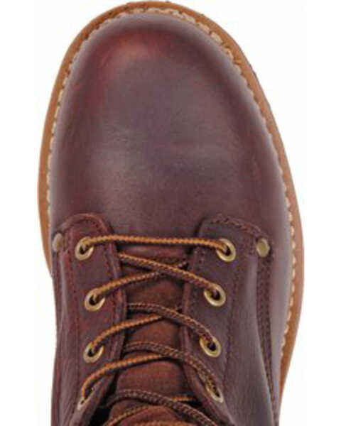 Carolina Men's Brown Logger Boots - Steel Toe, Brown, hi-res