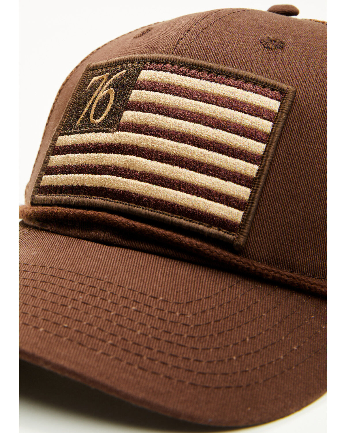 Image #2 - Cody James Men's 76 Flag Ball Cap, Tan, hi-res