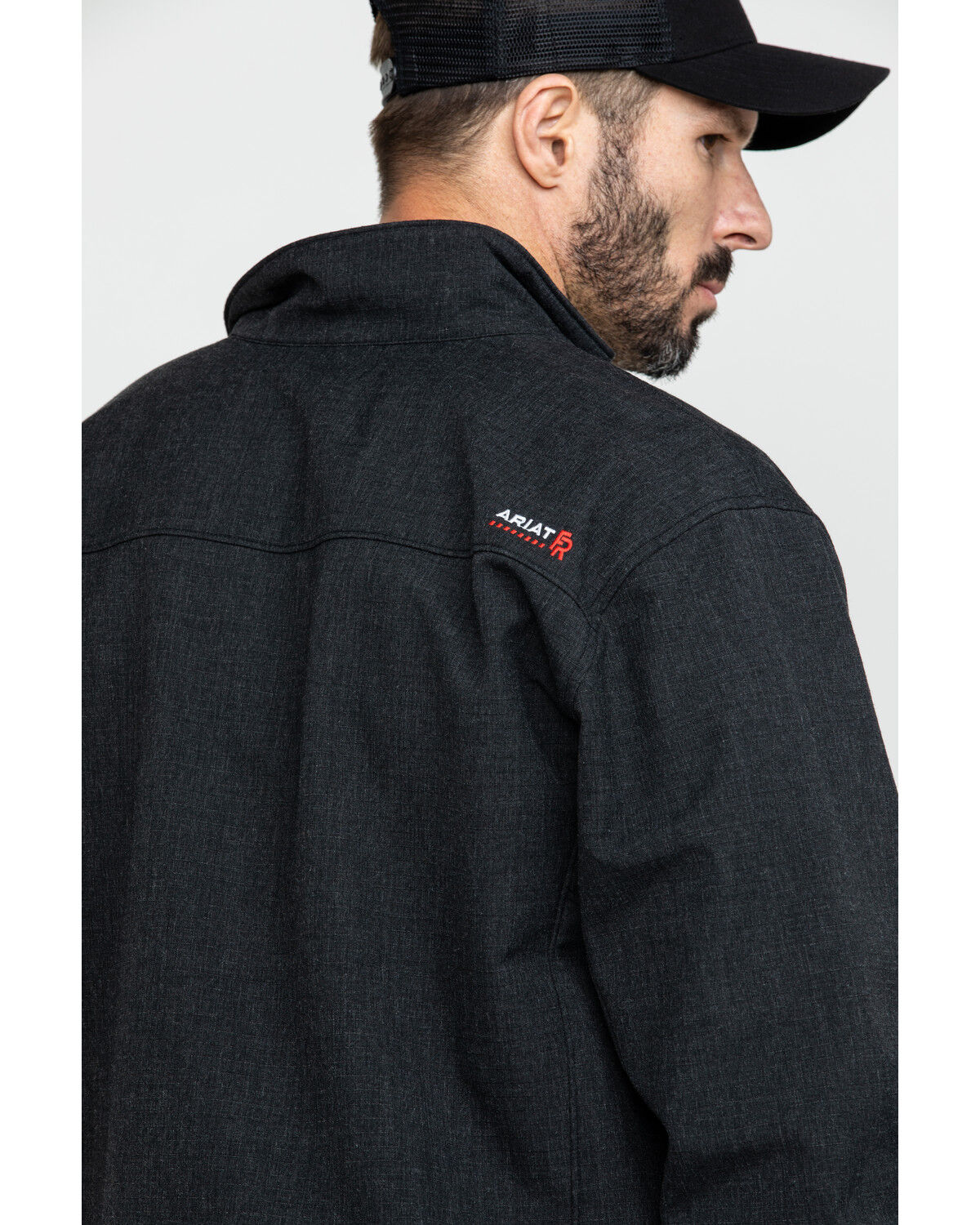 Image #5 - Ariat Men's FR Vernon Jacket - Big, Black, hi-res