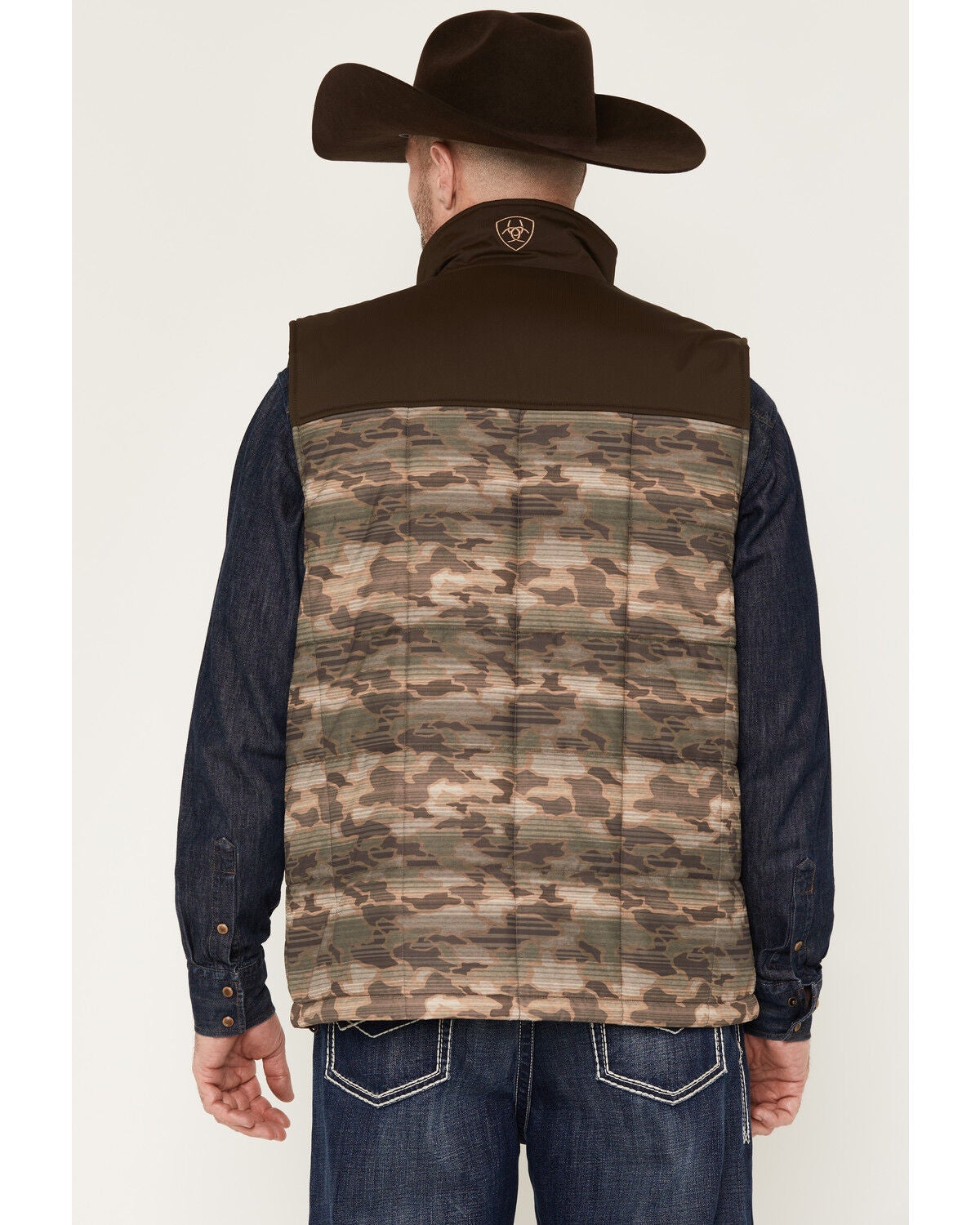 Image #4 - Ariat Men's Crius Concealed Carry Insulated Vest, Camouflage, hi-res