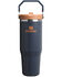 Image #1 - Stanley IceFlow™ Flip Straw 30oz Tumbler, Dark Grey, hi-res