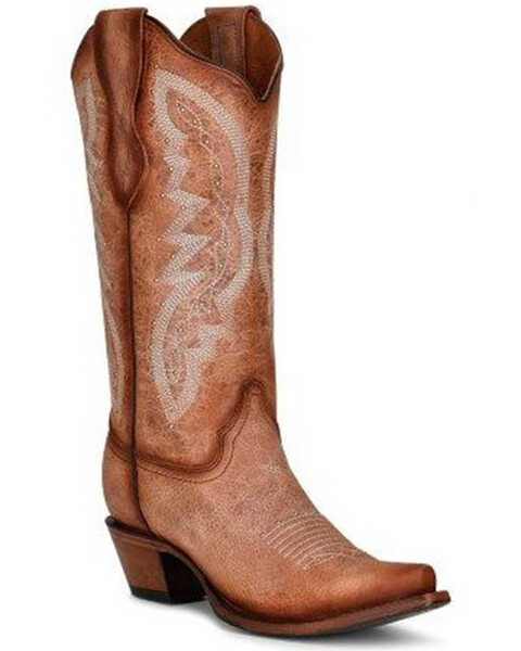 Image #1 - Circle G Women's LD Western Boots - Snip Toe, Brown, hi-res