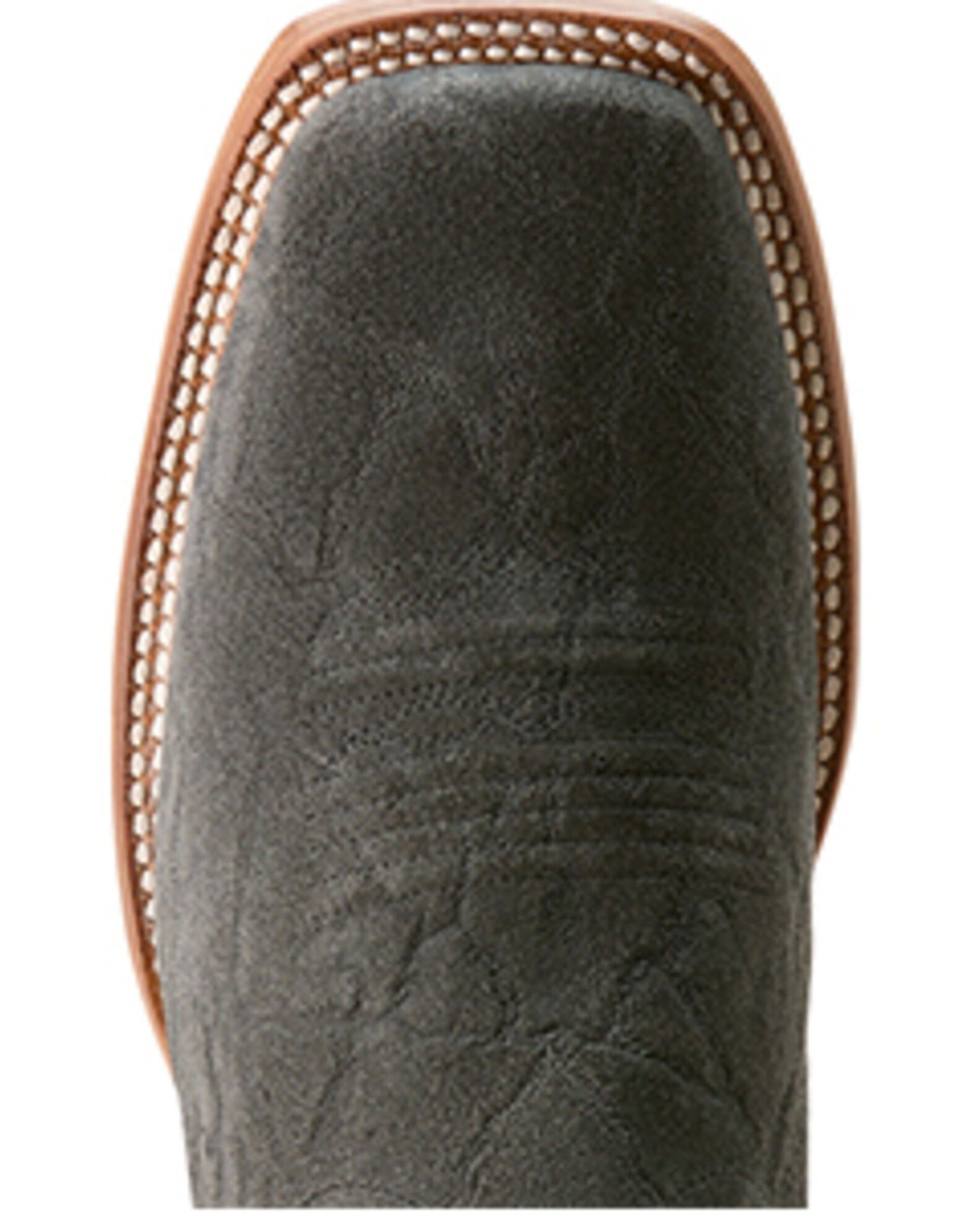 Ariat Men's Wiley Elephant Roughout Western Boots - Broad Square Toe, Black