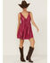 Image #4 - Shyanne Women's Sleeveless Geo Print Tassel Dress , , hi-res