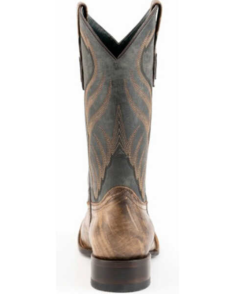 Image #5 - Ferrini Men's Hunter Oak Western Boots - Square Toe , Bark, hi-res