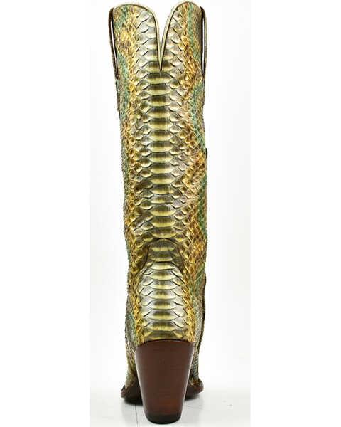 Image #5 - Dan Post Women's Lyla Python Exotic Western Boot - Snip Toe, , hi-res