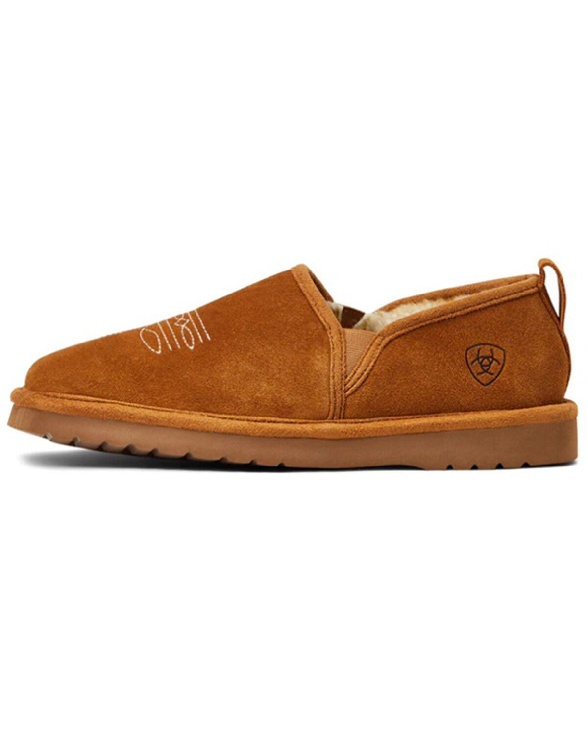 Image #2 - Ariat Men's Lasso Suede Slippers, , hi-res