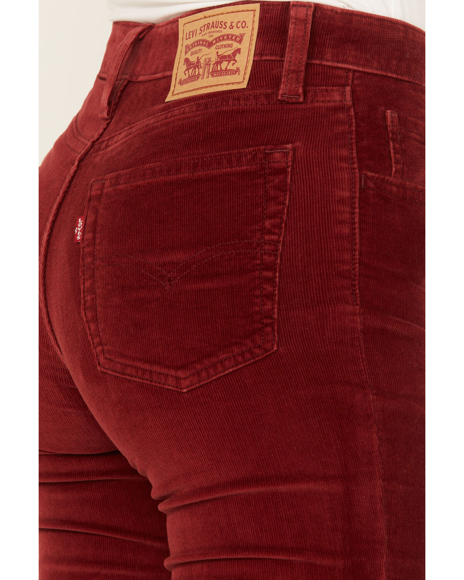 Levi womens corduroy pants bootcut online