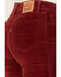 Levi's Women's High Rise 725 Bootcut Corduroy Jeans, Red, hi-res