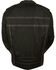 Image #3 - Milwaukee Leather Vented Reflective Jacket - Big 4X , Black, hi-res