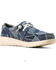 Image #1 - Ariat Women's Hilo Denim Print Casual Shoes - Moc Toe, Blue, hi-res