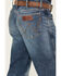 Image #4 - Wrangler Retro Men's 77MWZ Whitley Medium Wash Slim Bootcut Stretch Denim Jeans, Medium Wash, hi-res