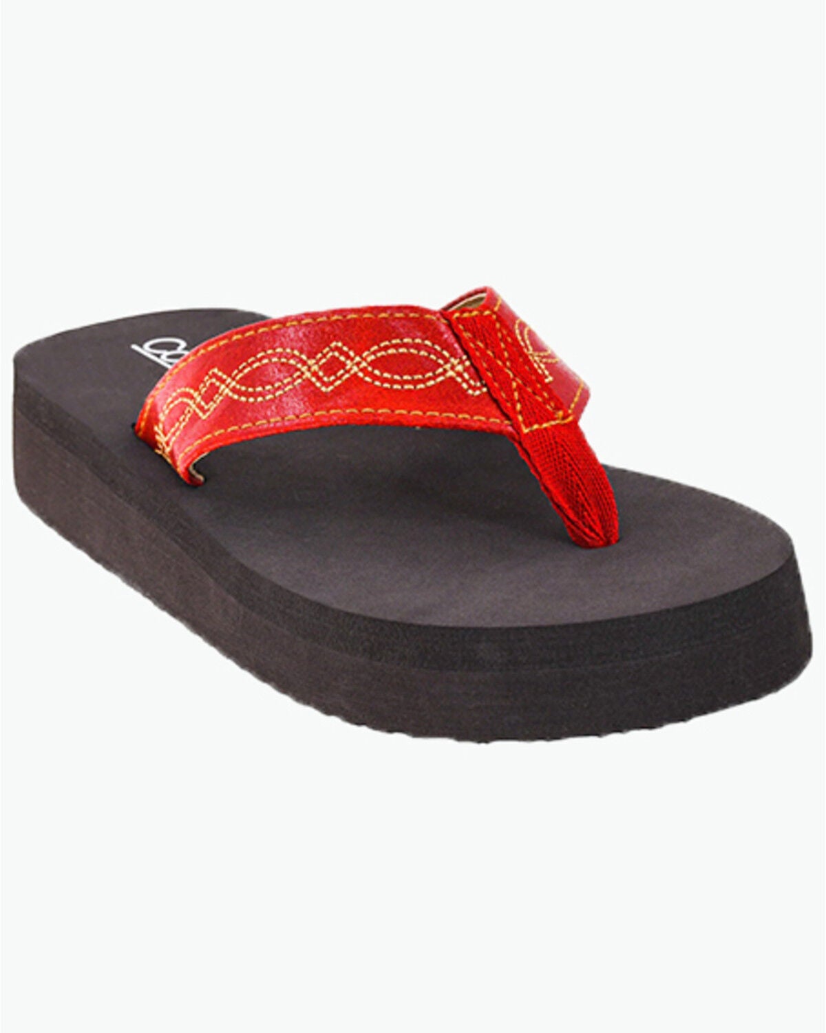 Image #1 - Corky's Women's Overboard Sandals, Red, hi-res
