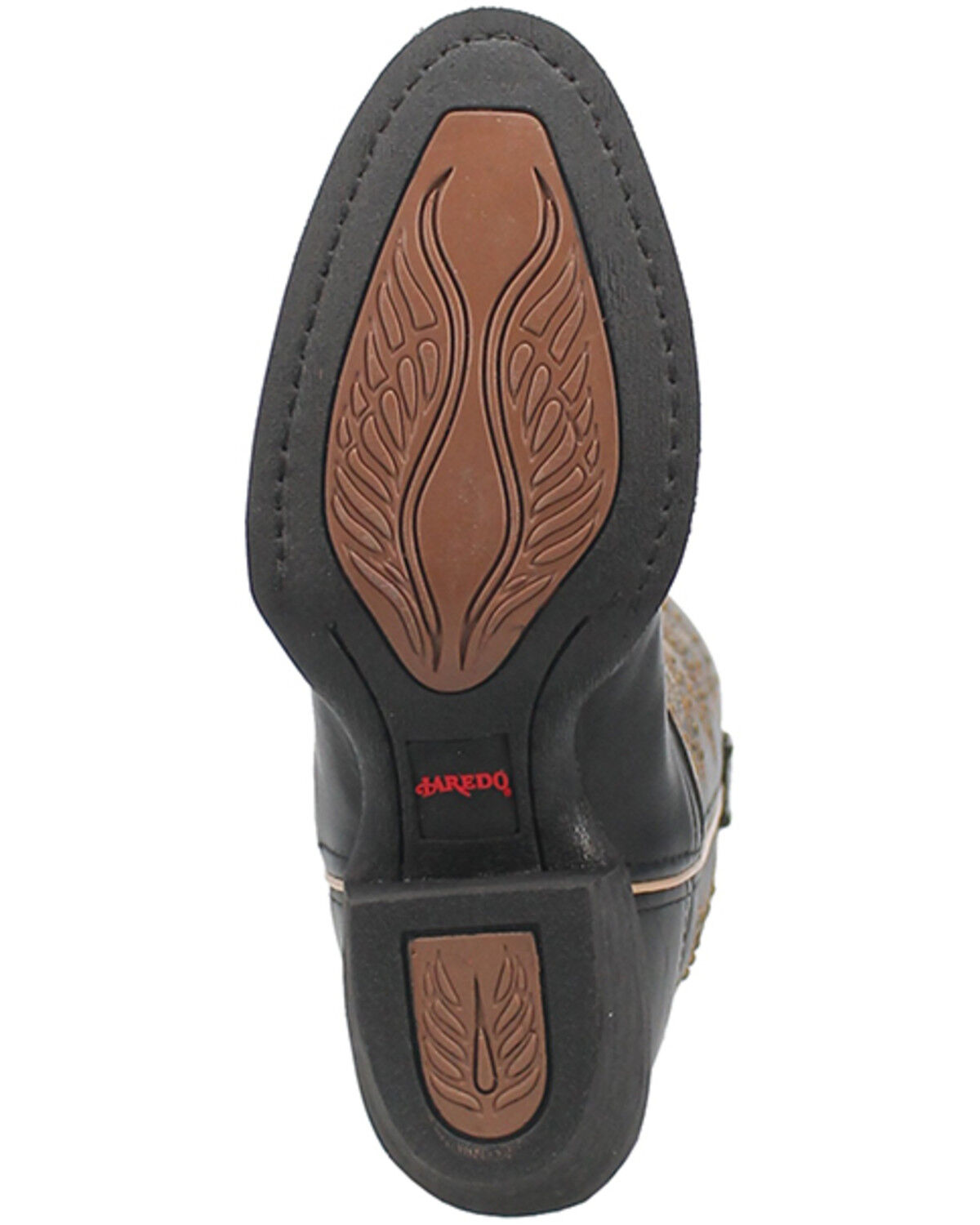 Image #7 - Laredo Women's Journee Western Boots - Round Toe, Black, hi-res
