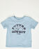 Image #1 - Wrangler Infant Boys' Future Short Sleeve Graphic T-Shirt, Blue, hi-res