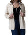 Image #2 - Kimes Ranch Women's Luna Corduroy Long Sleeve Button-Down Western Shirt, Tan, hi-res