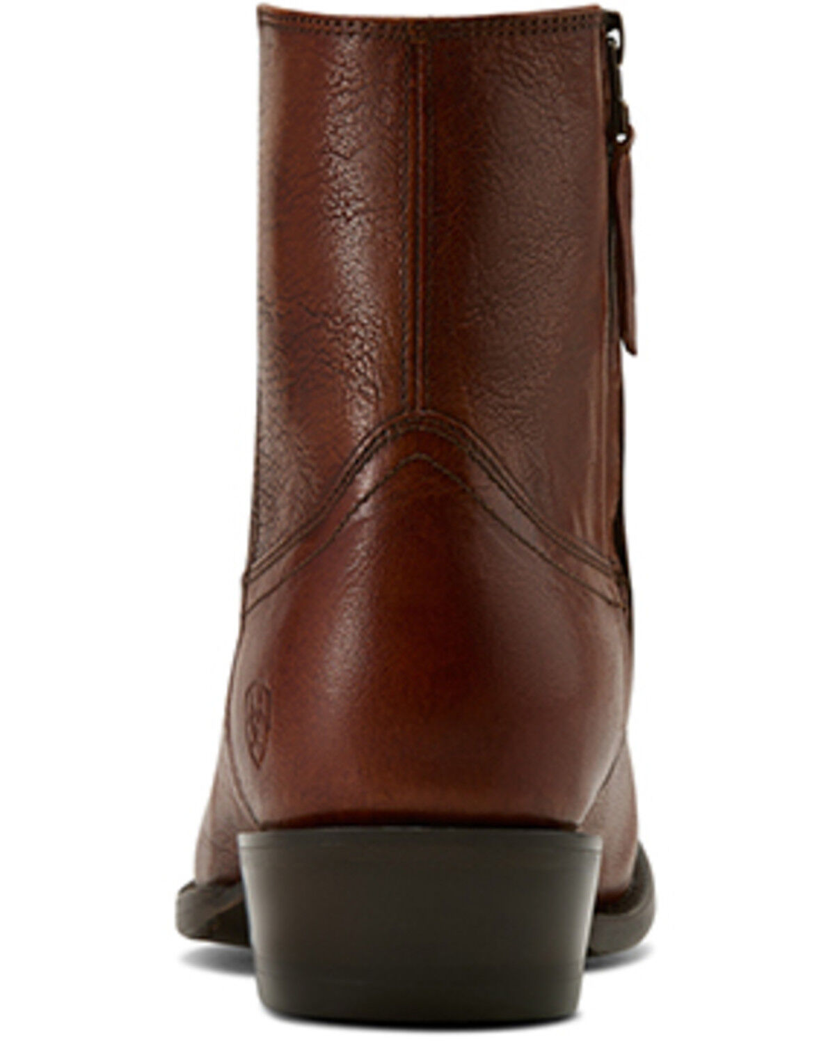 Image #3 - Ariat Men's Barrett Ankle Western Boots - Round Toe, Brown, hi-res