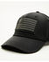 Image #2 - Hawx Men's Logo Flag Ball Cap, Black, hi-res