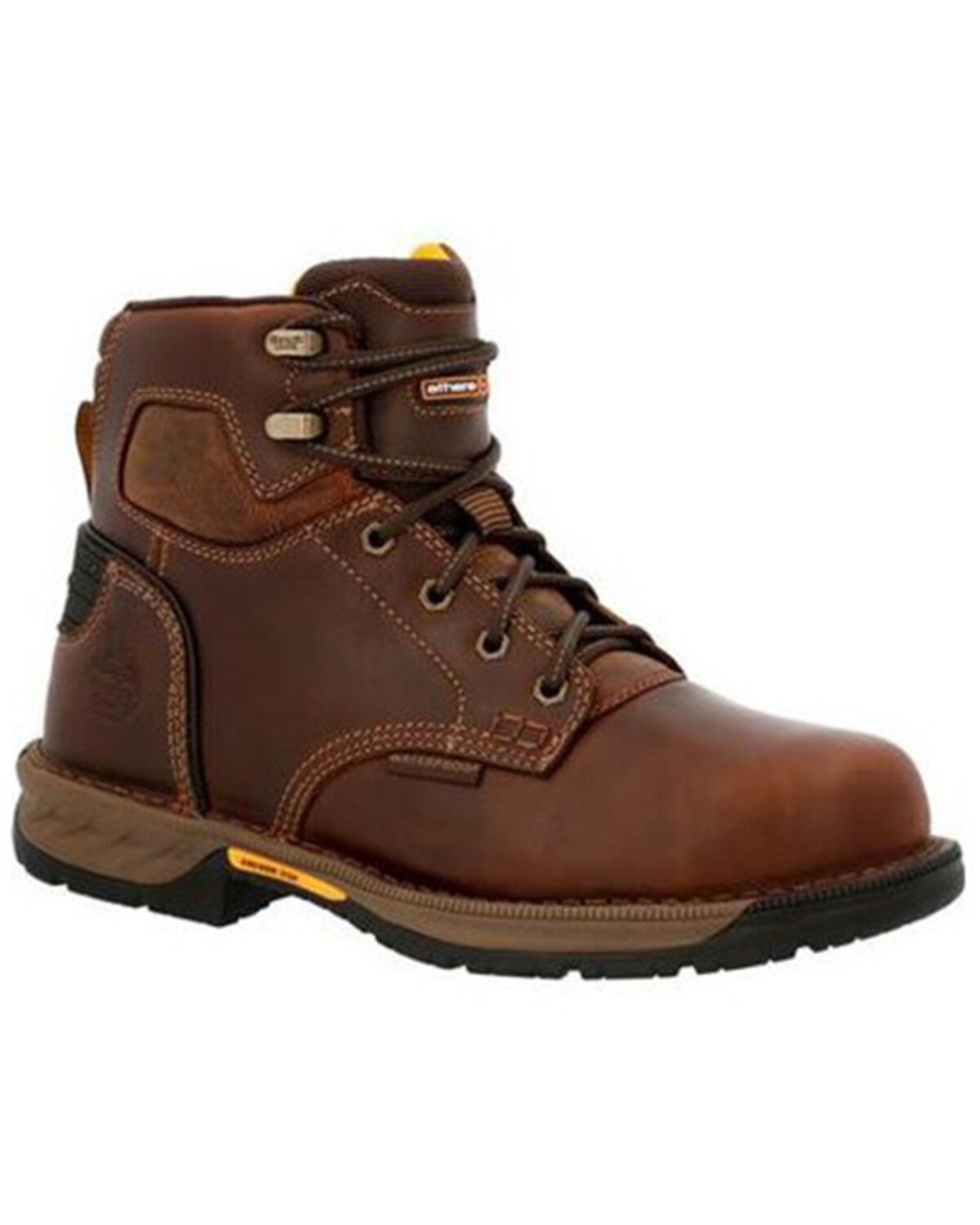 Image #1 - Georgia Boot Men's Athens 360 Waterproof Work Boots - Soft Toe, Brown, hi-res