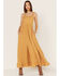 Cleo + Wolf Women's Textured Paisley Eyelet Lace Overall Maxi Dress, Gold, hi-res