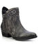 Image #1 - Circle G Women's Short Western Boots - Round Toe, Black, hi-res