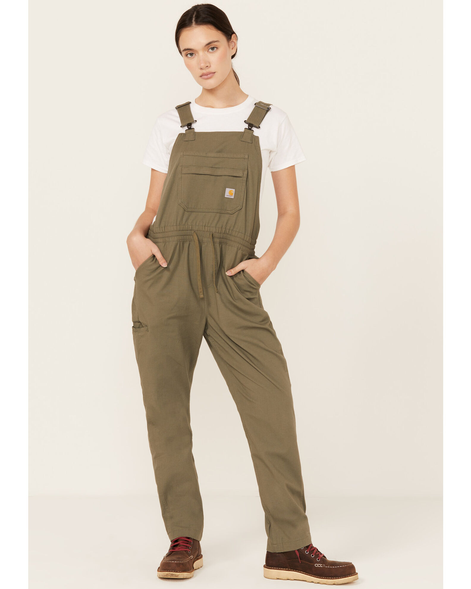 Carhartt Women s Force Relaxed Fit Ripstop Bib Overalls Sheplers