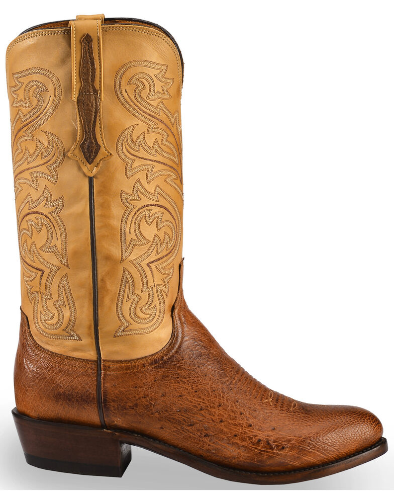 lucchese boots brown