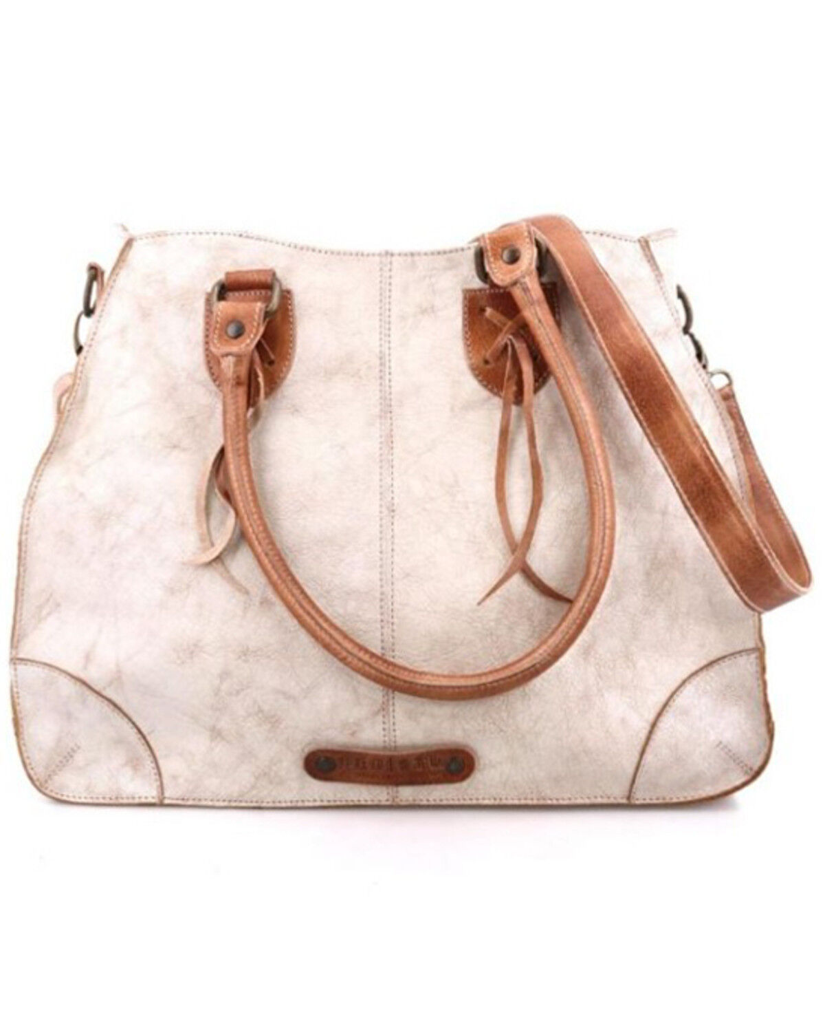 Image #3 - Bed Stu Women's Bruna Shoulder Crossbody Bag, Tan, hi-res