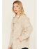 Image #2 - Rock & Roll Denim Women's Western Shacket, Natural, hi-res