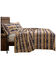 Image #1 - HiEnd Accents 3pc Taos Wool Blend Blanket Set - Full/ Queen , Multi, hi-res
