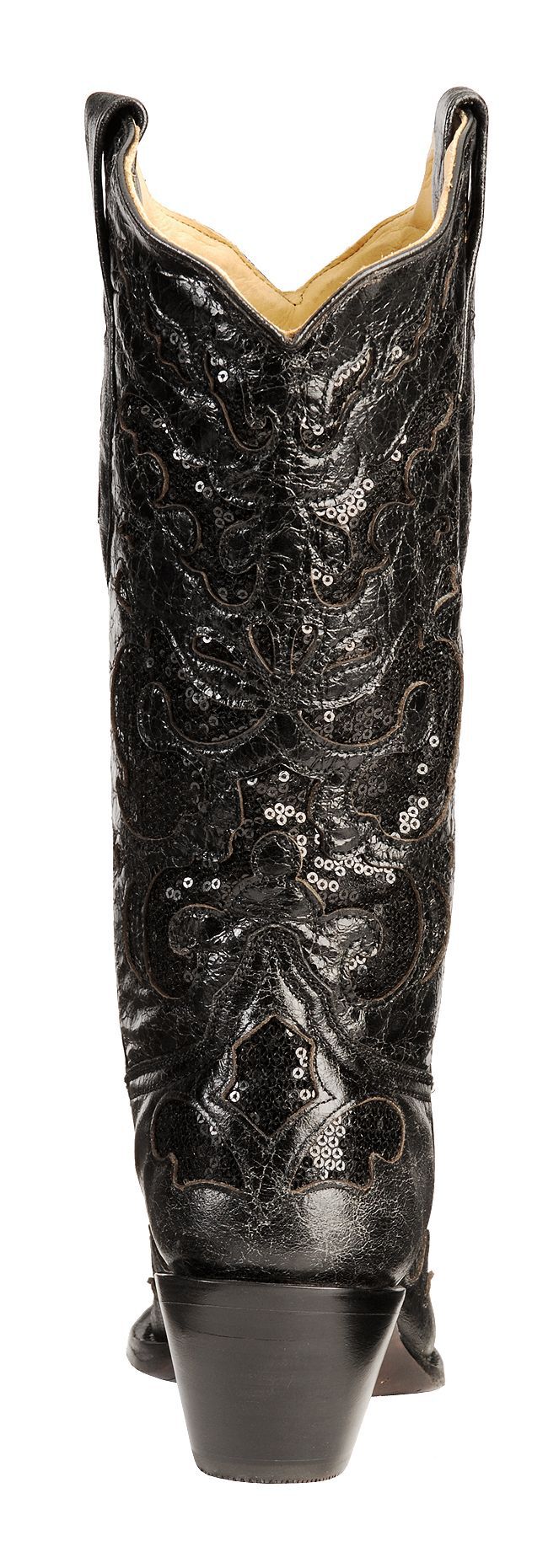 corral women's sequins inlay western boots