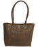 Image #1 - STS Ranchwear By Carroll Women's Catalina Crocodile Print Tote, Brown, hi-res