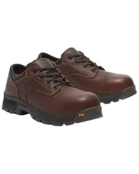 Timberland Men's Titan Ev Ox Work Boots - Composite Toe , Brown, hi-res