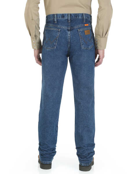 Wrangler Men's Flame Resistant Original Fit Work Jeans , Blue, hi-res