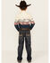 Image #3 - Rock & Roll Denim Boys' Dark Wash Bootcut Stretch Denim Jeans, Blue, hi-res