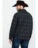 Image #2 - Outback Trading Co. Men's Black Clyde Big Flannel Shirt, Black, hi-res