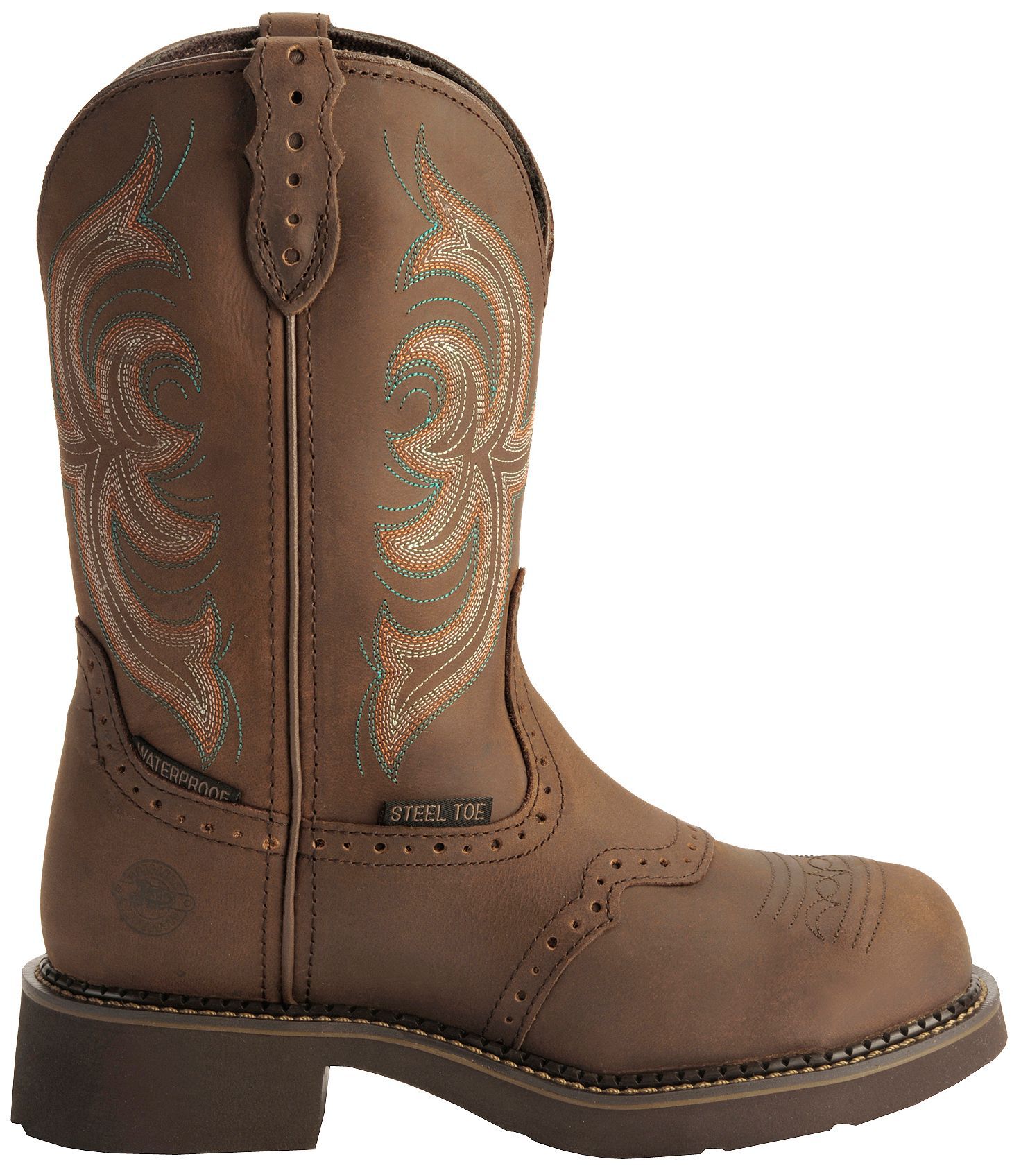 justin boots womens steel toe