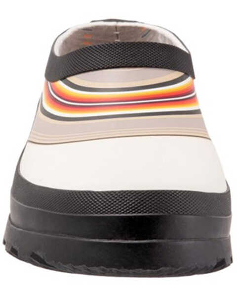 Image #4 - Pendleton Women's Serape Stripe Rubber Garden Boots - Round Toe, White, hi-res