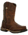 Georgia Boot Men's Athens 360 Waterproof Western Work Boots - Steel Toe, Brown, hi-res