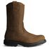 Image #7 - Wolverine Men's Nubuck Wellington Pull On Work Boots - Round Toe, Brown, hi-res