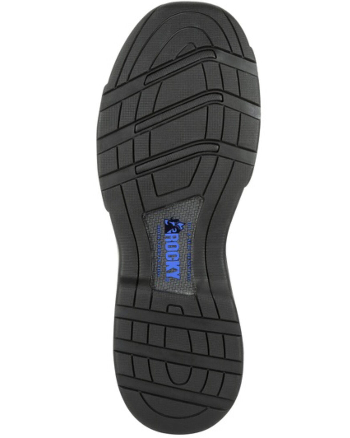Image #7 - Rocky Men's Code Blue Knit Serive Boots - Soft Toe, Black, hi-res