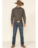 Image #2 - Resistol Men's Multi Bienville Check Plaid Long Sleeve Western Shirt, Multi, hi-res
